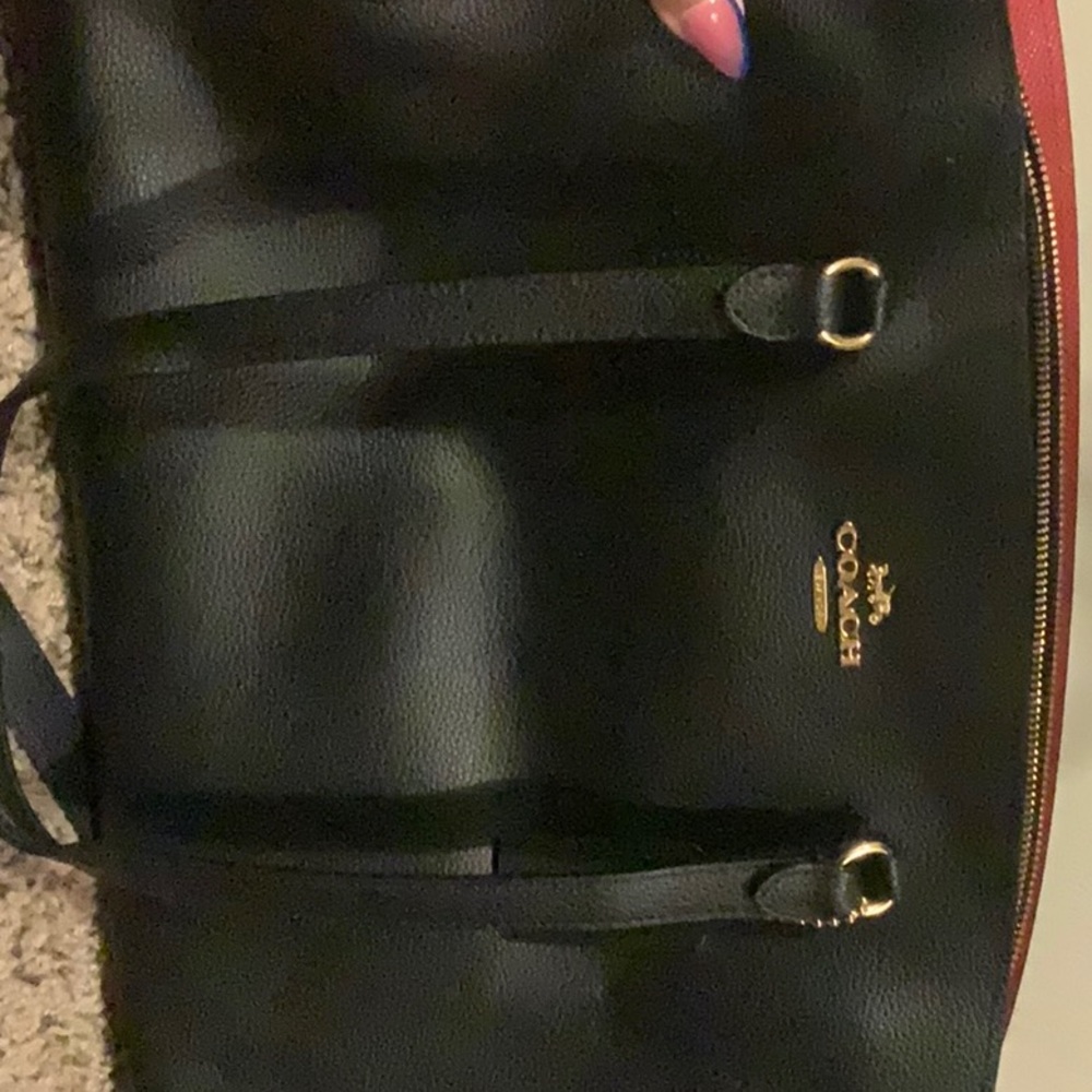 Coach bag and wallet set